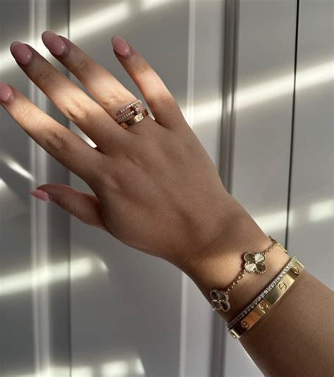 dupe for cartier love ring|bracelets that look like cartier.